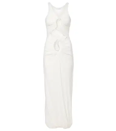 Christopher Esber Paisley Disconnect cutout jersey maxi dress | Thumbnail 1 Christopher Esber Paisley Disconnect cutout jersey maxi dress | Thumbnail 1