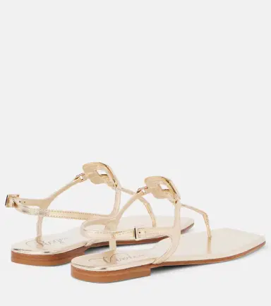 Roger Vivier Viv' By The Sea leather thong sandals | Thumbnail 3 Roger Vivier Viv' By The Sea leather thong sandals | Thumbnail 3