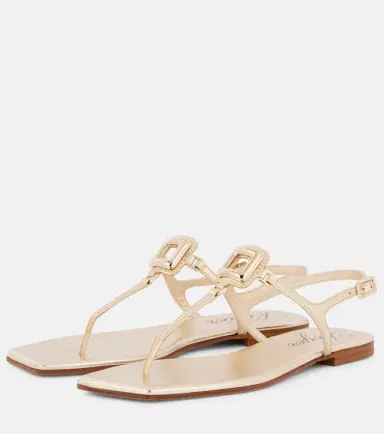 Roger Vivier Viv' By The Sea leather thong sandals | Thumbnail 5 Roger Vivier Viv' By The Sea leather thong sandals | Thumbnail 5