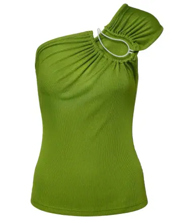 Christopher Esber Paisley asymmetric gathered top | Thumbnail 1 Christopher Esber Paisley asymmetric gathered top | Thumbnail 1