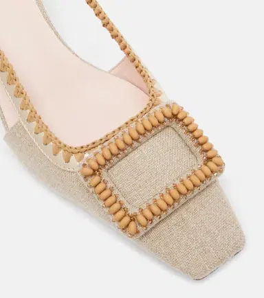 Roger Vivier Belle Vivier embellished slingback pumps | Thumbnail 4 Roger Vivier Belle Vivier embellished slingback pumps | Thumbnail 4
