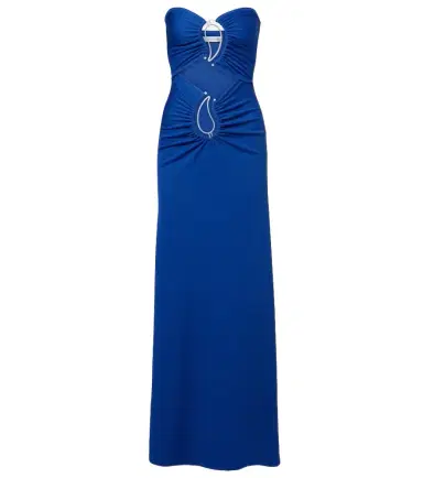 Christopher Esber Paisley Disconnect gathered maxi dress | Thumbnail 1 Christopher Esber Paisley Disconnect gathered maxi dress | Thumbnail 1