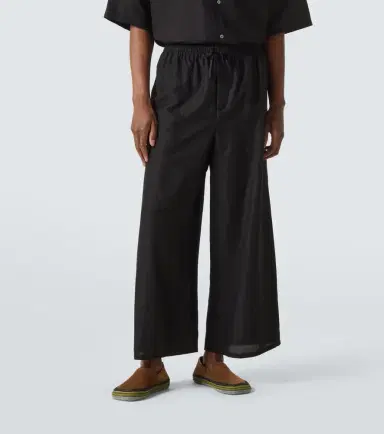Loewe Paula's Ibiza cropped toile wide-leg pants | Thumbnail 3 Loewe Paula's Ibiza cropped toile wide-leg pants | Thumbnail 3