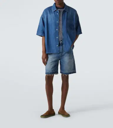Loewe Paula's Ibiza denim shorts | Thumbnail 3 Loewe Paula's Ibiza denim shorts | Thumbnail 3