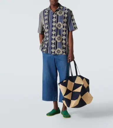 Loewe Jacquard terry bowling shirt | Thumbnail 2 Loewe Jacquard terry bowling shirt | Thumbnail 2