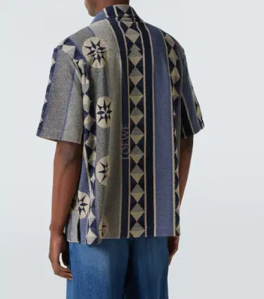 Loewe Jacquard terry bowling shirt | Thumbnail 5 Loewe Jacquard terry bowling shirt | Thumbnail 5