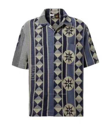 Loewe Jacquard terry bowling shirt | Thumbnail 1 Loewe Jacquard terry bowling shirt | Thumbnail 1