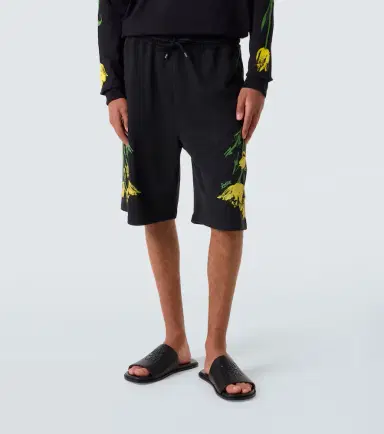 Loewe Floral cotton shorts | Thumbnail 2 Loewe Floral cotton shorts | Thumbnail 2