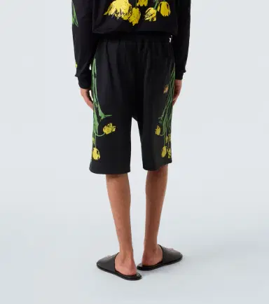 Loewe Floral cotton shorts | Thumbnail 4 Loewe Floral cotton shorts | Thumbnail 4