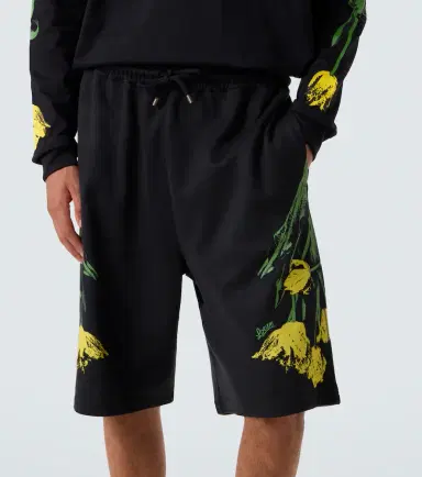 Loewe Floral cotton shorts | Thumbnail 5 Loewe Floral cotton shorts | Thumbnail 5