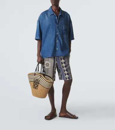 Loewe Paula's Ibiza denim bowling shirt | Thumbnail 5 Loewe Paula's Ibiza denim bowling shirt | Thumbnail 5