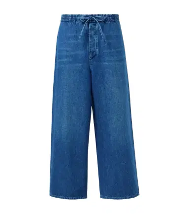 Loewe Paula's Ibiza cropped wide-leg jeans | Thumbnail 1 Loewe Paula's Ibiza cropped wide-leg jeans | Thumbnail 1