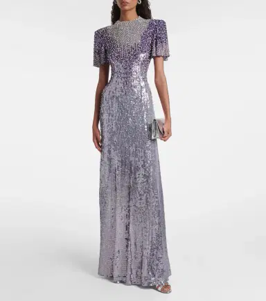 Jenny Packham Jourdain embellished gown | Thumbnail 2 Jenny Packham Jourdain embellished gown | Thumbnail 2
