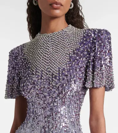 Jenny Packham Jourdain embellished gown | Thumbnail 3 Jenny Packham Jourdain embellished gown | Thumbnail 3