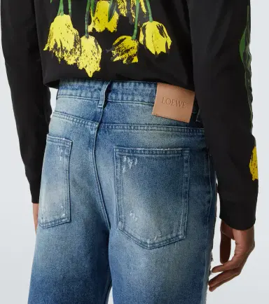 Loewe Patchwork straight jeans | Thumbnail 2 Loewe Patchwork straight jeans | Thumbnail 2