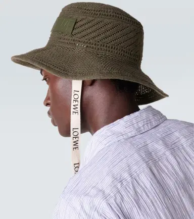 Loewe Knitted logo sun hat | Thumbnail 4 Loewe Knitted logo sun hat | Thumbnail 4