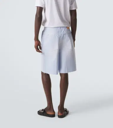 Loewe Paula's Ibiza Anagram cotton twill Bermuda shorts | Thumbnail 3 Loewe Paula's Ibiza Anagram cotton twill Bermuda shorts | Thumbnail 3