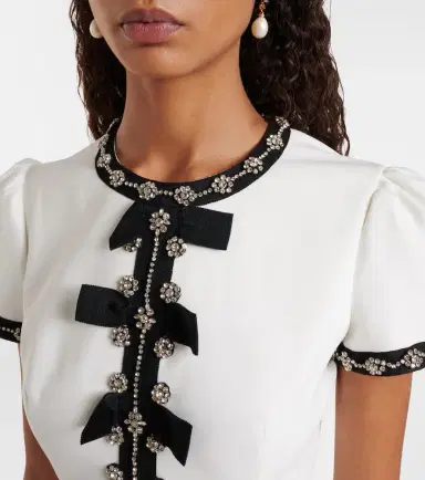 Jenny Packham Bisou crystal-embellished midi dress | Thumbnail 4 Jenny Packham Bisou crystal-embellished midi dress | Thumbnail 4