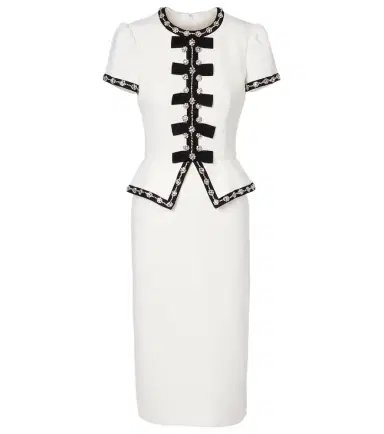 Jenny Packham Bisou crystal-embellished midi dress | Thumbnail 1 Jenny Packham Bisou crystal-embellished midi dress | Thumbnail 1