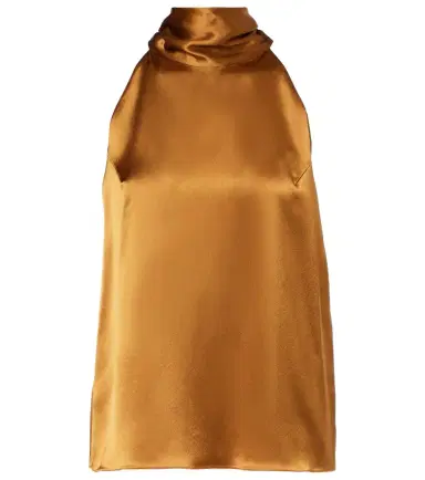 Galvan Sienna halterneck satin top | Thumbnail 1 Galvan Sienna halterneck satin top | Thumbnail 1