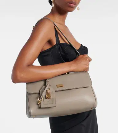 Dolce & Gabbana Sicily Medium leather tote bag | Thumbnail 6 Dolce & Gabbana Sicily Medium leather tote bag | Thumbnail 6