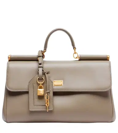 Dolce & Gabbana Sicily Medium leather tote bag | Thumbnail 1 Dolce & Gabbana Sicily Medium leather tote bag | Thumbnail 1