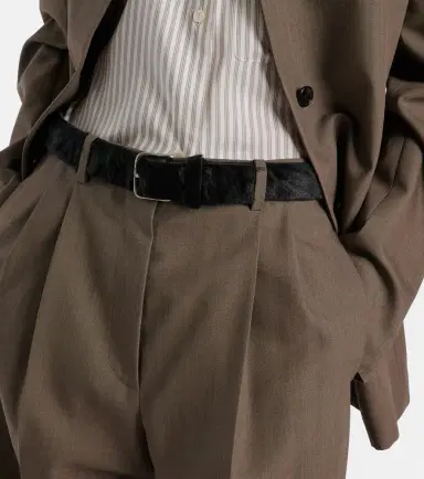 The Row Effi calf hair belt | Thumbnail 3 The Row Effi calf hair belt | Thumbnail 3