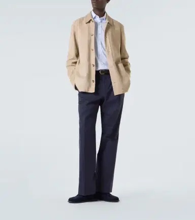 Saman Amel Amo cotton and cashmere straight pants | Thumbnail 3 Saman Amel Amo cotton and cashmere straight pants | Thumbnail 3