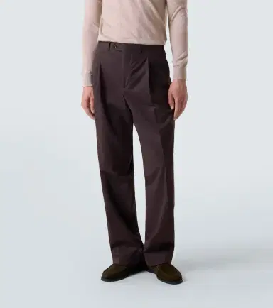 Saman Amel Amo cotton and cashmere straight pants | Thumbnail 3 Saman Amel Amo cotton and cashmere straight pants | Thumbnail 3