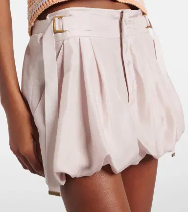 Chloe Chloé Cotton gabardine shorts | Thumbnail 5 Chloe Chloé Cotton gabardine shorts | Thumbnail 5