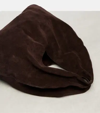 The Row Bindle Small suede top-handle bag | Thumbnail 2 The Row Bindle Small suede top-handle bag | Thumbnail 2