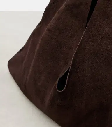 The Row Bindle Small suede top-handle bag | Thumbnail 3 The Row Bindle Small suede top-handle bag | Thumbnail 3