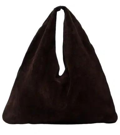The Row Bindle Small suede top-handle bag | Thumbnail 1 The Row Bindle Small suede top-handle bag | Thumbnail 1