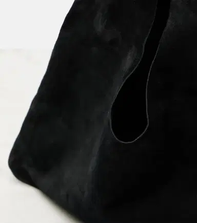 The Row Bindle Small suede top-handle bag | Thumbnail 2 The Row Bindle Small suede top-handle bag | Thumbnail 2