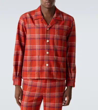 BODE Gable plaid wool flannel overshirt | Thumbnail 4 BODE Gable plaid wool flannel overshirt | Thumbnail 4