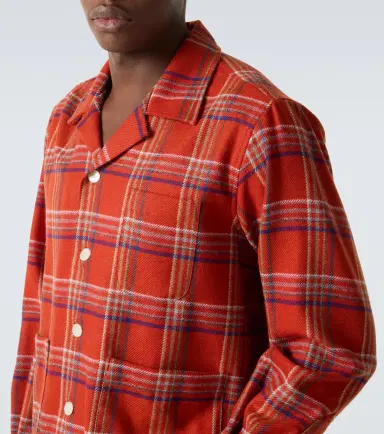 BODE Gable plaid wool flannel overshirt | Thumbnail 6 BODE Gable plaid wool flannel overshirt | Thumbnail 6
