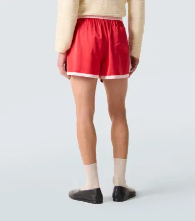 Bode Heart Deco embroidered satin shorts | Thumbnail 3 Bode Heart Deco embroidered satin shorts | Thumbnail 3