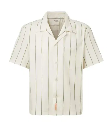 Bode Celery striped cotton bowling shirt | Thumbnail 1 Bode Celery striped cotton bowling shirt | Thumbnail 1