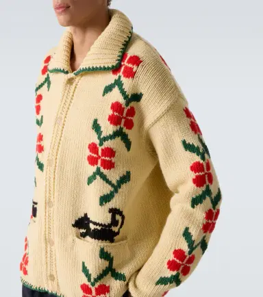 BODE Pirate Ship virgin wool cardigan | Thumbnail 5 BODE Pirate Ship virgin wool cardigan | Thumbnail 5