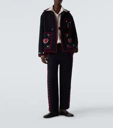 BODE Carroll embroidered wool jacket | Thumbnail 2 BODE Carroll embroidered wool jacket | Thumbnail 2