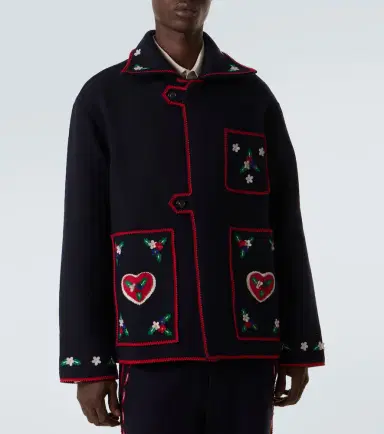BODE Carroll embroidered wool jacket | Thumbnail 3 BODE Carroll embroidered wool jacket | Thumbnail 3