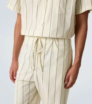 Bode Celery striped cotton pajama pants | Thumbnail 3 Bode Celery striped cotton pajama pants | Thumbnail 3