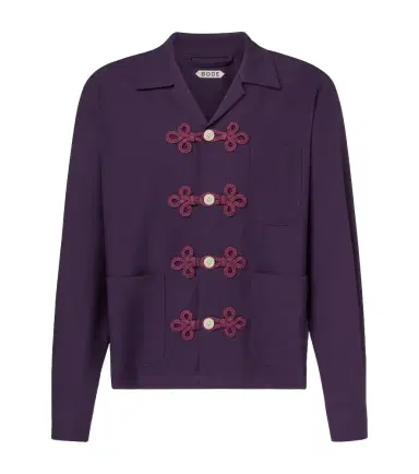 BODE Astor embroidered wool shirt | Thumbnail 1 BODE Astor embroidered wool shirt | Thumbnail 1