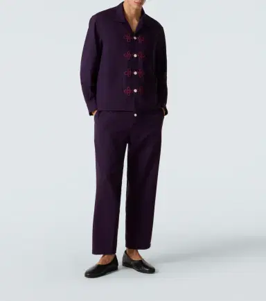 BODE Astor wool wide-leg pants | Thumbnail 4 BODE Astor wool wide-leg pants | Thumbnail 4
