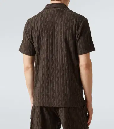 Frescobol Carioca Faustino cotton terry jacquard polo shirt | Thumbnail 2 Frescobol Carioca Faustino cotton terry jacquard polo shirt | Thumbnail 2