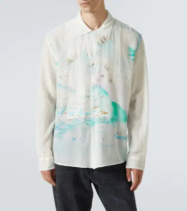 Our Legacy Adorn printed cotton and silk shirt | Thumbnail 2 Our Legacy Adorn printed cotton and silk shirt | Thumbnail 2