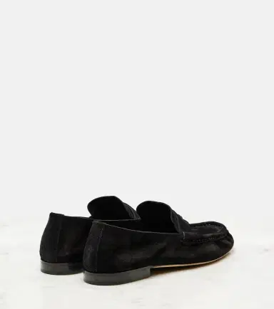 The Row Soft suede loafers | Thumbnail 3 The Row Soft suede loafers | Thumbnail 3