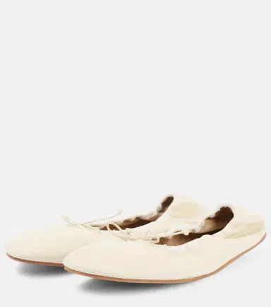 The Row Round leather ballet flats | Thumbnail 2 The Row Round leather ballet flats | Thumbnail 2