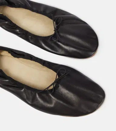 The Row Round leather ballet flats | Thumbnail 4 The Row Round leather ballet flats | Thumbnail 4