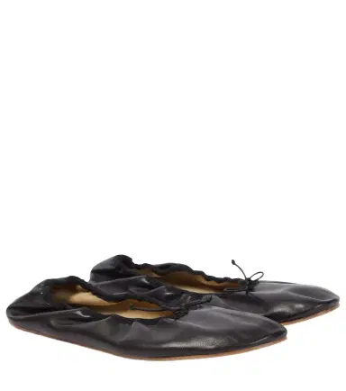 The Row Round leather ballet flats | Thumbnail 1 The Row Round leather ballet flats | Thumbnail 1